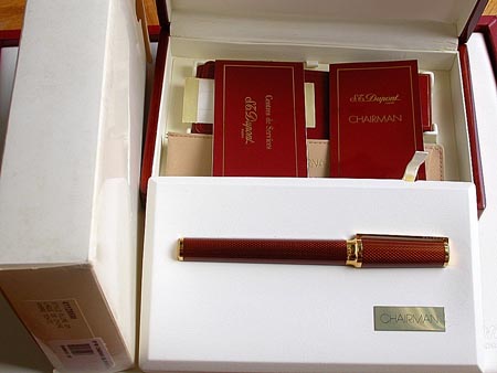 Chairman Amber Fountain Pen