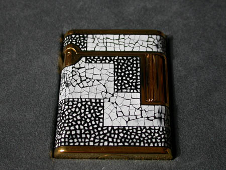 Maki-E Eggshell Art Deco Lighter